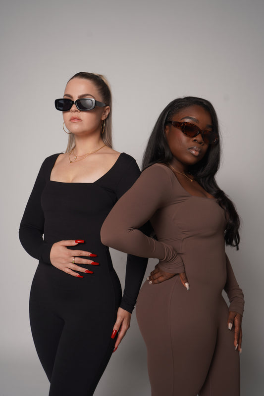 Seamless Square Neck Jumpsuit