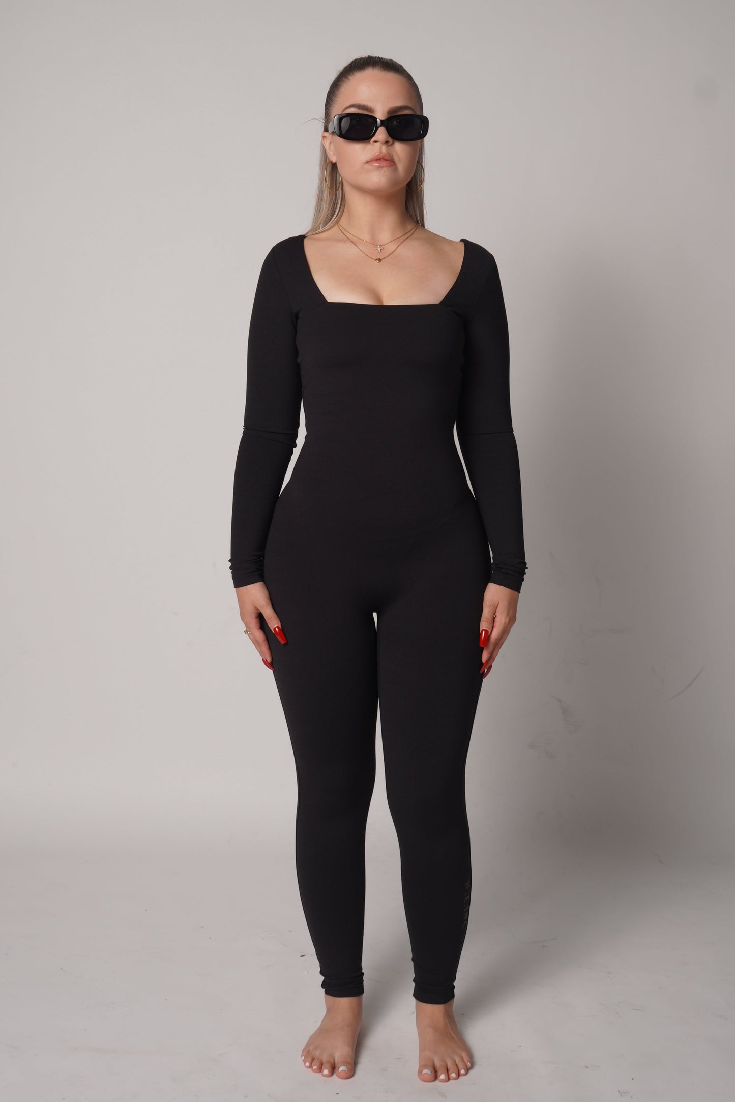Seamless Square Neck Jumpsuit