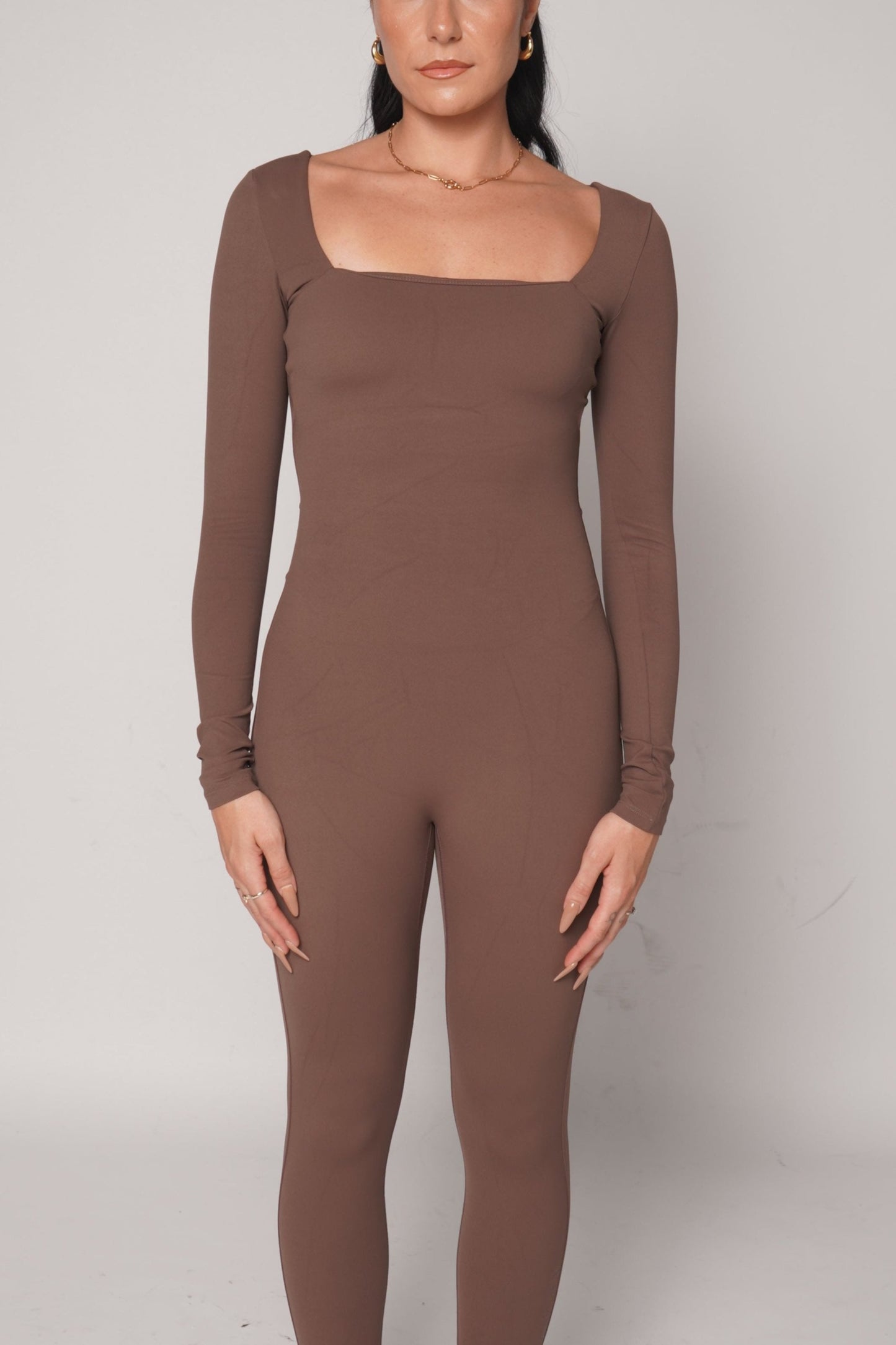 Seamless Square Neck Jumpsuit