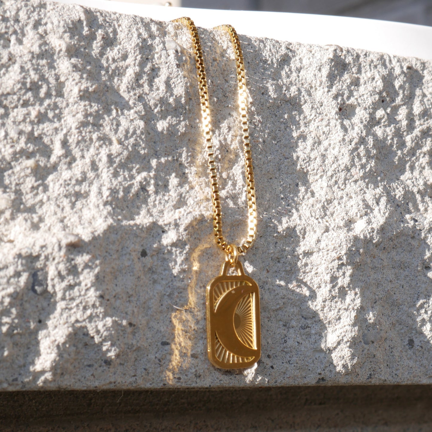 Sun and Moon Necklace