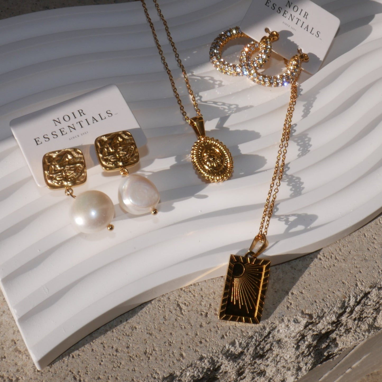 Sun and Moon Necklace
