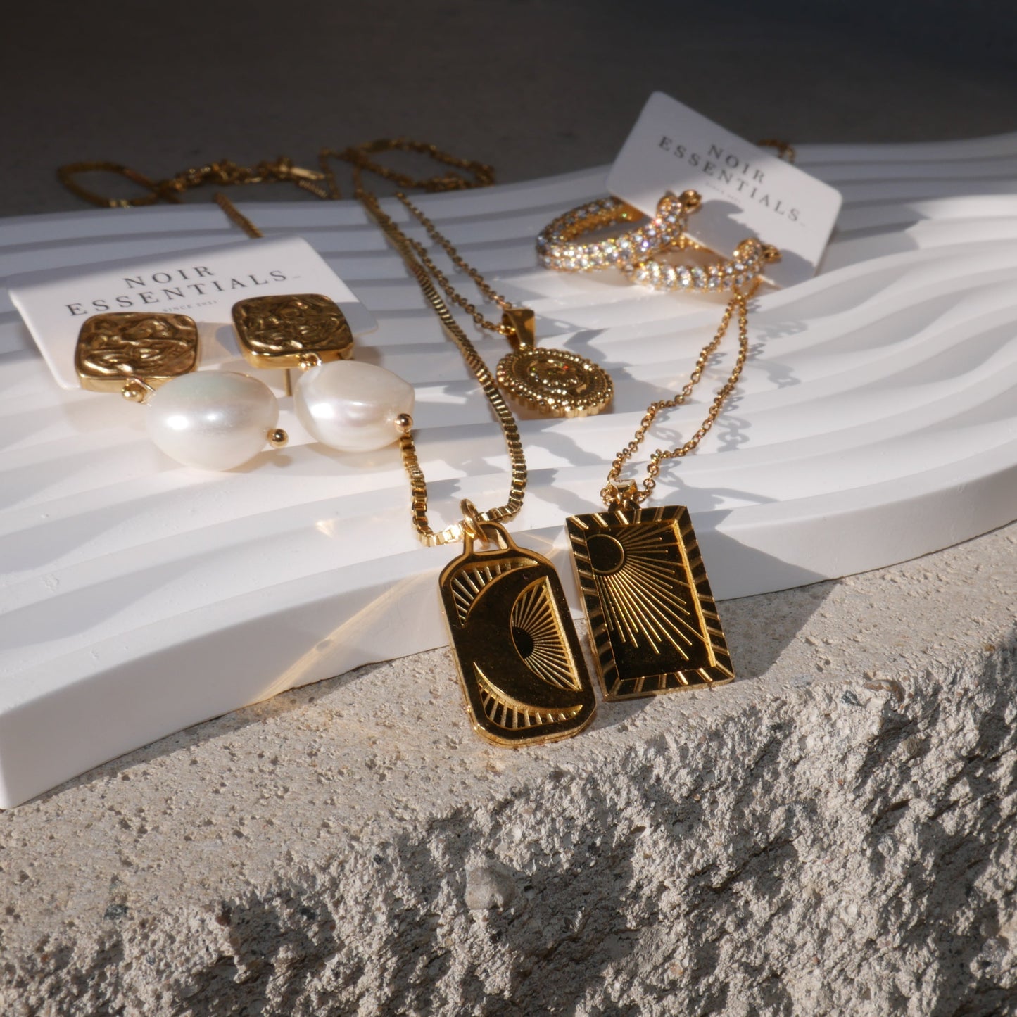 Sun and Moon Necklace