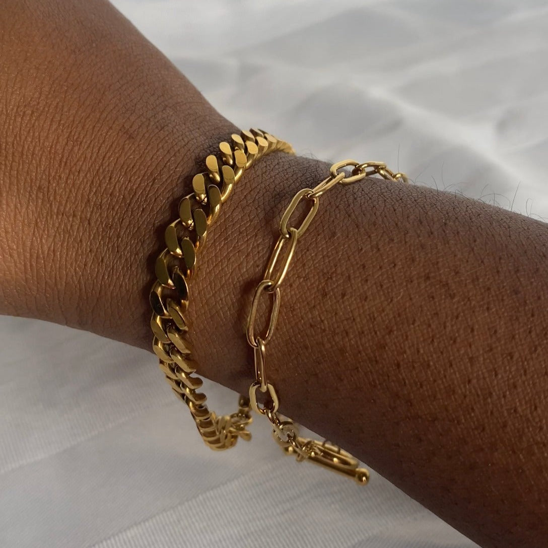 Paper Clip Bracelet