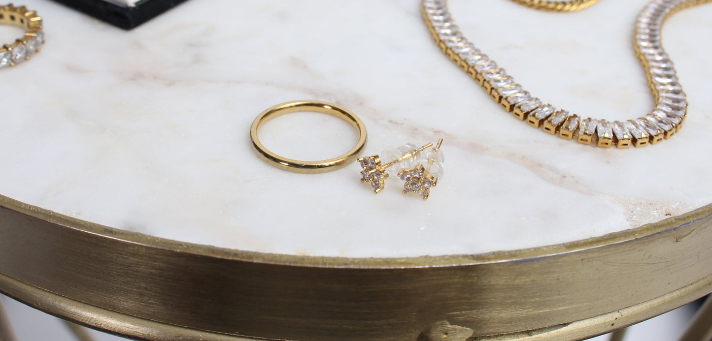 Gold Wedding Band Ring