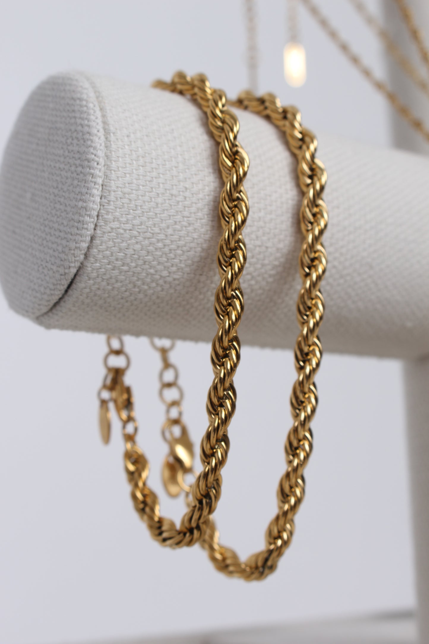 Gold Twist Band Bracelet
