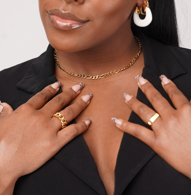 Geometric Shaped Ring