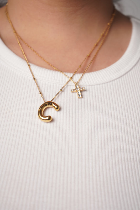 Dainty cross Necklace