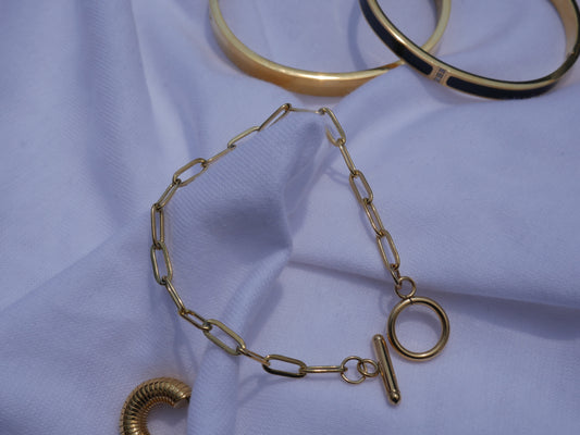 Paper Clip Bracelet